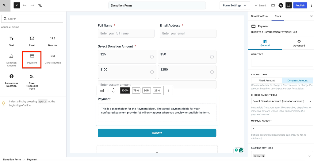 Add Payment Field 