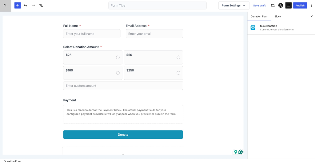 Donate Button