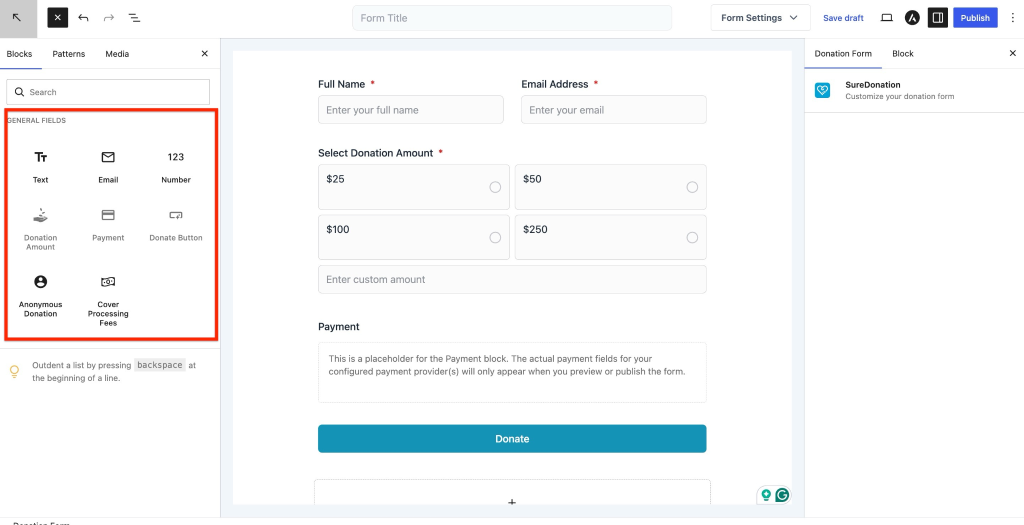 Add More Fields to Customize the Form